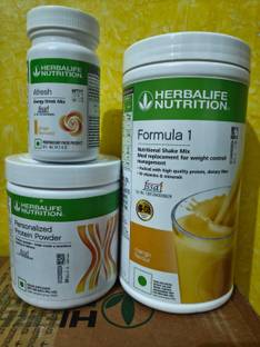 HERBALIFE FORMULA 1 WEIGHT LOSS COMBO MANGO SHAKE AFRESH GINGER PARTEIN POWDER 200GM Protein Shake