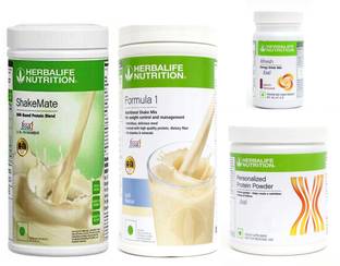 Herbalife Nutrition FORMULA1 KULFI 500 PROTIEN 200 GAFRESHENERGYDRINK ELAICHI 50 +SHAKEMATE 500 G Whey Protein