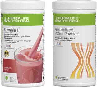HERBALIFE Formula 1 Strawberry With Personalized Protein Powder Plant-Based Protein