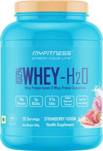 MYFITNESS ® 100% Whey H2O Strawberry Fusion 500g Whey Protein