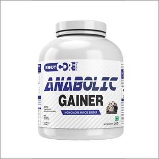 Body Core Science Anabolic Gainer-2Kg (Cream & Cookies) Weight Gainers/Mass Gainers