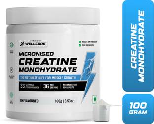 Wellcore Micronised Creatine Monohydrate | Lab Tested | Enhanced Absorption | 100% Pure Creatine
