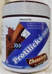 Progenix PROTILICKS DHA PROTEIN POWDER WITH VITAMINS FOR BRAIN BONES JOINT GENERAL HEALTH Protein Blends