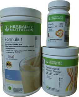 HERBALIFE WEIGHT LOSS FORMULA 1 KULFI SHAKE PROTEIN POWDER 200GM AFRESH CINNAMON Nutrition Bars