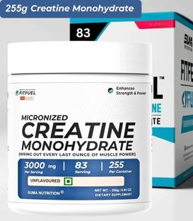 sumanutrition Creatine Monohydrate Powder | Max Strength, Power & Muscle Growth Supplement Creatine
