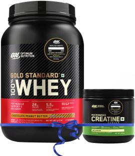 Optimum Nutrition Combo 2lbs CPB, 250gm Creatine Powder Whey Protein