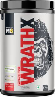 MUSCLEBLAZE Pre Workout WrathX with Creapure,Nitroblaze & BioPerine Pre Workout