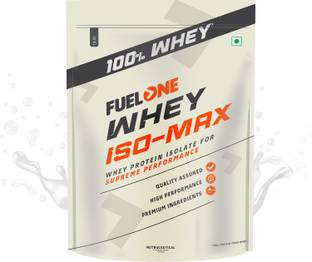 FUELONE Whey Iso-Max, Whey Protein Isolate, 31g Protein Whey Protein