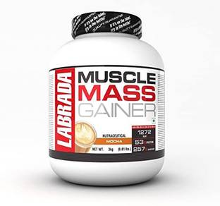 Labrada LABRDA MASS GAINER 3KG (MOCHA) Weight Gainers/Mass Gainers