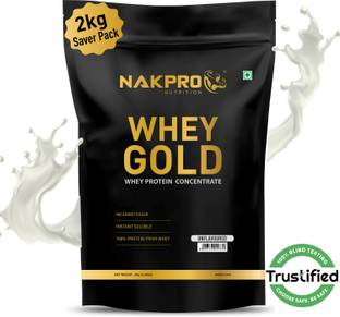 Nakpro 100% Gold Concentrate | 24.7g Protein, 5.7g BCAA | Whey Protein