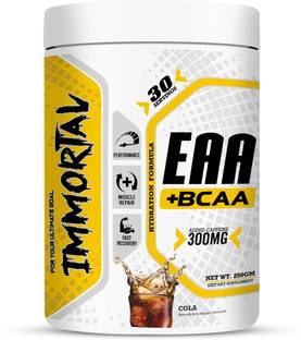 immortal EAA+BCAA with Caffeine 30 serving EAA (Essential Amino Acids)