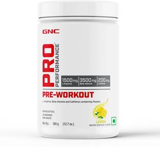 GNC Pro Performance | 360 gm | 30 Servings | Blood Orange Pre Workout