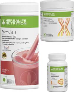 Herbalife Nutrition F1 SHAKE Strawberry , PP Powder 200 G , Afresh - Peach Protein Shake