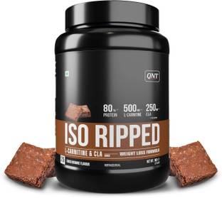 QNT ISO Ripped, 1kg, Whey Isolate Protein for Weight Loss & Lean Muscle Growth Whey Protein
