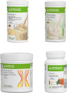 Herbalife Nutrition F1 Shake Vanilla , Small Protein Powder, ShakeMate , Afresh - Tulsi Protein Shake