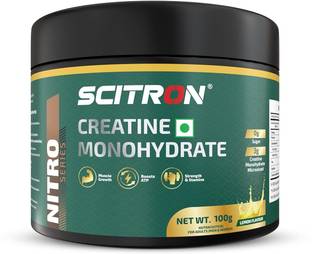 Scitron Creatine Monohydrate 100gm (Lemon Flavour) Creatine
