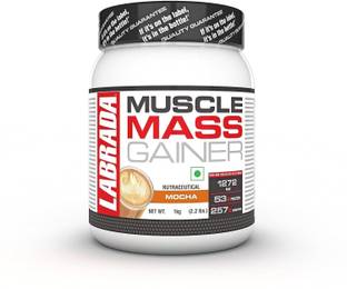 Labrada nutrition Muscle Mass Gainer 1 kg (Mocha) Weight Gainers/Mass Gainers