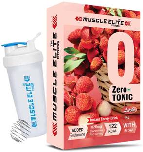MUSCLE ELITE FITNESS Zerotonic Energy Drink |Carbs + Electrolytes + Aminos |Restore with sipper. Energy Bars