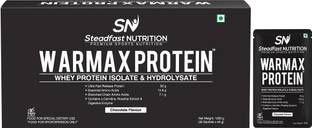 Steadfast NUTRITION Warmax Protein, Isolate & Hydrolysate, 32G Protein With L-Carnitine & L-Arginine Whey Protein