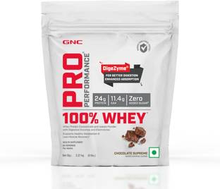 GNC PP 100% Powder Chocolate Supreme 2.27kg Whey Protein