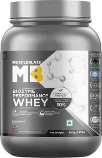 MUSCLEBLAZE Biozyme Performance Whey Protein Powder, 25g Protein Per Scoop Whey Protein