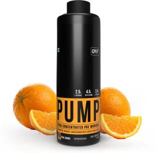 QNT Pump Explosive Liquid Pre-Workout | Instant Energy Drink, Builds Muscle Pre Workout