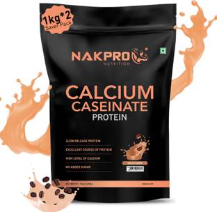 Nakpro CALCIUM CASEINATE Casein Protein Powder Coffee 1kg*2 Casein Protein