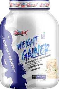 RONNIROCK Weight Gainer 2750gm Spanish Vanilla Rebuild Muscle with Protein 52g No Sugar Weight Gainers/Mass Gainers