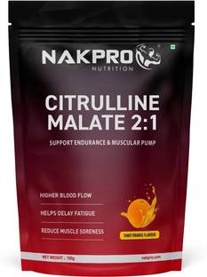 Nakpro Citrulline Malate Powder| Supports Endurance & Muscle Strength| Easily Dissolve EAA (Essential Amino Acids)