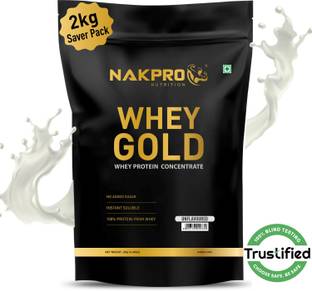 Nakpro 100% Gold Concentrate | 24.7g Protein, 5.7g BCAA | Whey Protein
