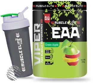 MUSCLE ELITE FITNESS EAA Essential Amino Acids) For Intra/Post-Workout (BCAA+EAA) Supplement X1 EAA (Essential Amino Acids)