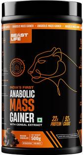 BeastLife High Protein Gainer - No Maltodextrin Weight Gainers/Mass Gainers