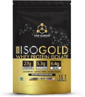 One Science (OSN) 100% Iso Gold Whey Protein 1lbs [Grass Fed Whey]-Neapolitan Ice Cream Whey Protein