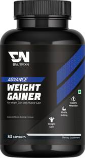 DNUTRIXN Advance Weight Gainer | Improved Formula for Healthy Weight Gain | Men & Women Weight Gainers/Mass Gainers