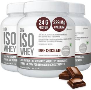 BON ISO WHEY 100% Protein Isolate for Muscle Strength and Bone Health Whey Protein