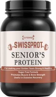 CUTISWISS Senior Citizens | Protein Powder for Elders, 40+ & Old Age Men & Women Protein Blends