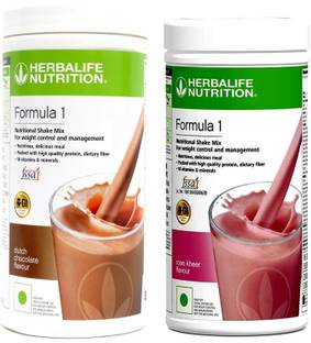 HERBALIFE FORMULA 1 CHOCOLATE & ROSE KHEER 2 PIECES Protein Shake