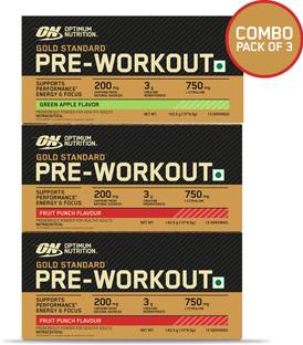 Optimum Nutrition Gold Standard Pre Workout (15 servings*3) Pre Workout