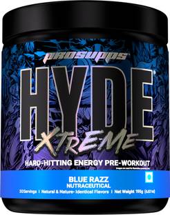 PROSUPPS HYDE XTREME 195 GM (BLUE RAZZ) IRON ASYLUM Pre Workout