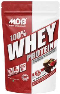 Master Dream Bodies (MDB) 100% Whey Protein| 27g Protein with 6g BCAA | Rapid Muscle Recovery | Whey Protein