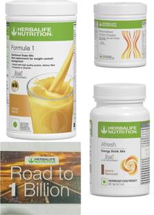 HERBALIFE Formula 1 Mango , PP Powder 200 G , Afresh Energy Mix - Eilachi Protein Shake