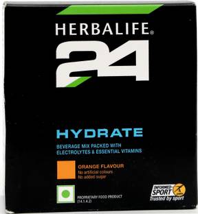 Herbalife Nutrition H24 Hydrate Drink Orange Flavour Energy Drink-100g Plant-Based Protein