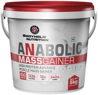 bodyholic Nutrition Anabolic New Weight Gainers/Mass Gainers