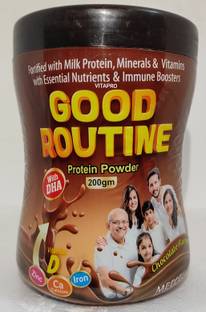 VITAPRO Good Routine DHA Protein Powder Vitamin B12 Energy Strength Nutrition Health Protein Blends