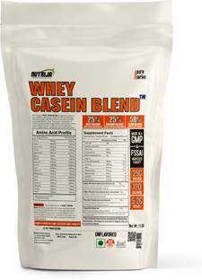 NutriJa WHEY CASEIN BLEND Whey Concentrate with Added Digest Enzyme 1 lbs Whey Protein