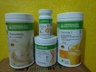 HERBALIFE WEIGHT LOSS COMBO FORMULA 1 MANGO SHAKE AFRESH LEMON ROTEIN POWDER 200GM Protein Shake