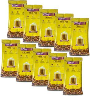 DSAND PRO-FEE Instant Protein Coffee | Improves Immunity | Latte Flavor Pouch For Travel Whey Protein