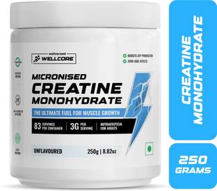 Wellcore Micronised Creatine Monohydrate | Lab Tested | Enhanced Absorption | 100% Pure Creatine
