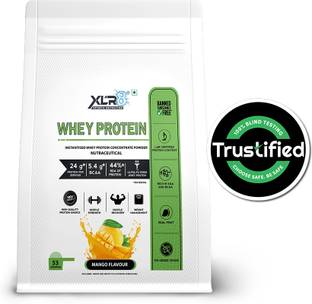 XLR8 Whey Protein with 24 g protein, 5.4 g BCAA Whey Protein