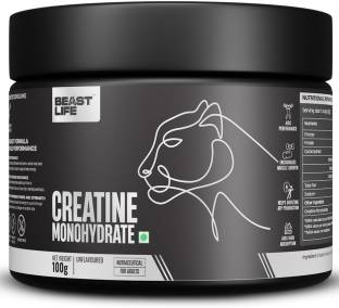 BeastLife Creatine Monohydrate | 33 Servings | NABL Lab Tested | Micronised Creatine Creatine